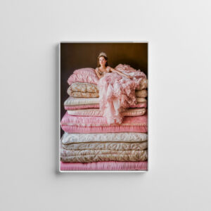 raxxa Glas-Magnet: The Princess and the Pea on Her Bed
