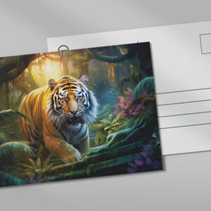 raxxa Postkarte: Majestic Tiger Chinese Zodiac Artistry