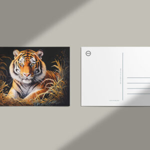 raxxa Postkarte: Majestic Tiger Chinese Zodiac Artistry