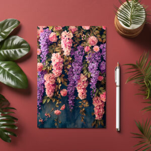 raxxa Postkarte: Wisteria Flower Cluster Still Life