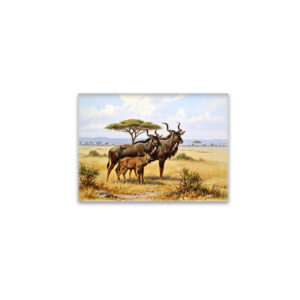 raxxa Glas-Magnet: Kudu Antilopen in Afrika