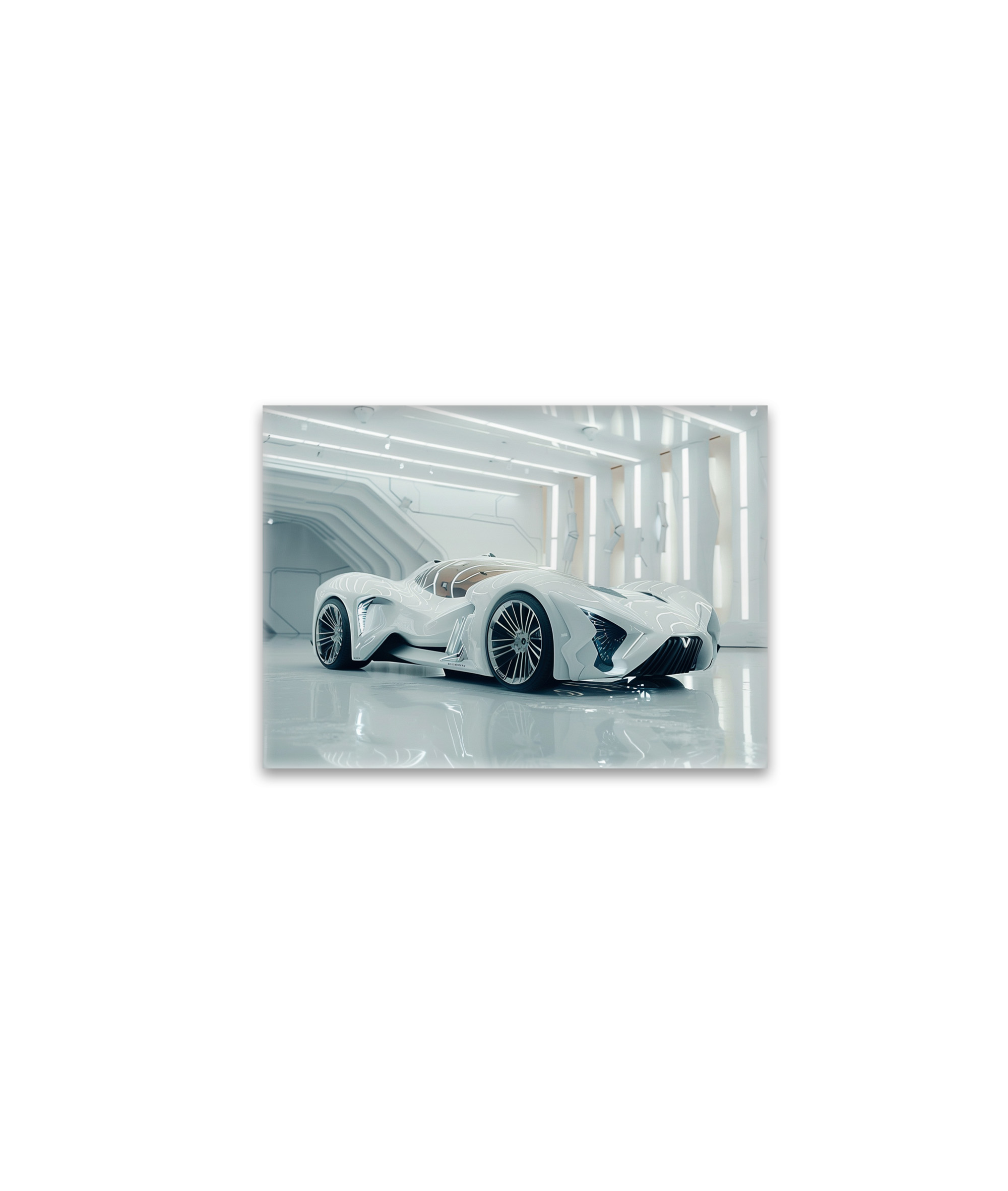 raxxa Glas-Magnet: Hypermodernes Fahrzeug in coolem Design