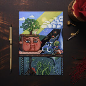 raxxa Postkarte: Sonnentanz a. d. Reihe WELTEN