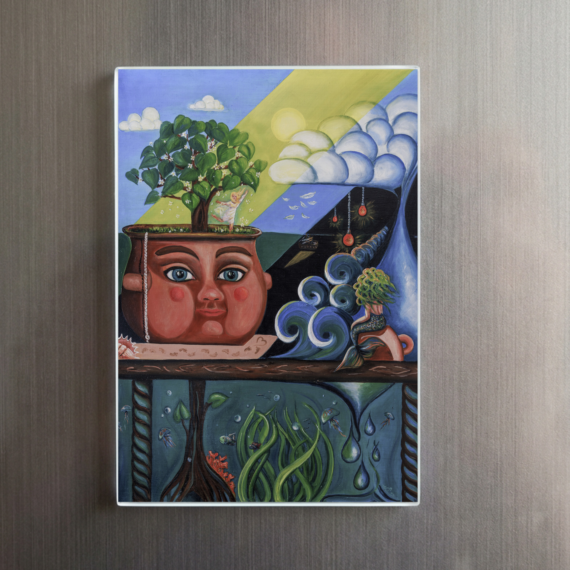 raxxa Glas-Magnet: Sonnentanz a. d. Reihe WELTEN – Image 2