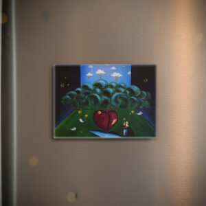 raxxa Glas-Magnet: TraumSchloss