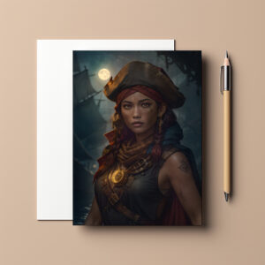 raxxa Postkarte: Pirate Lady 4