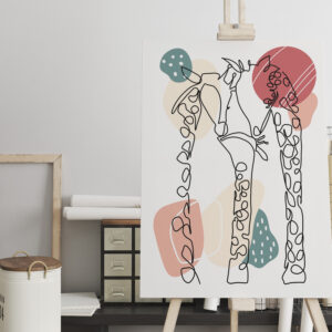 raxxa Canva: Giraffe