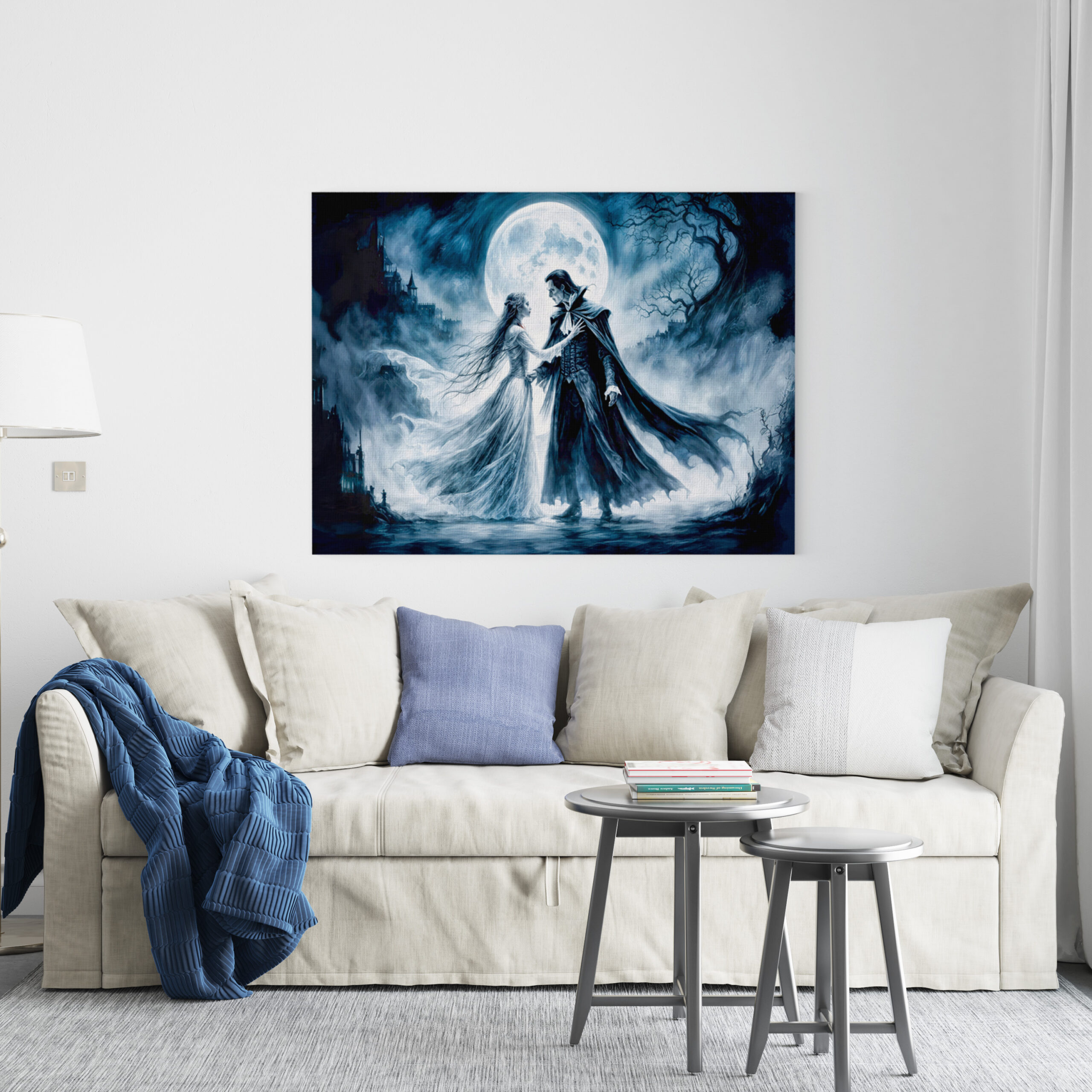 raxxa Canva: Vampire Love Under Moonlit Sky - immagine 2