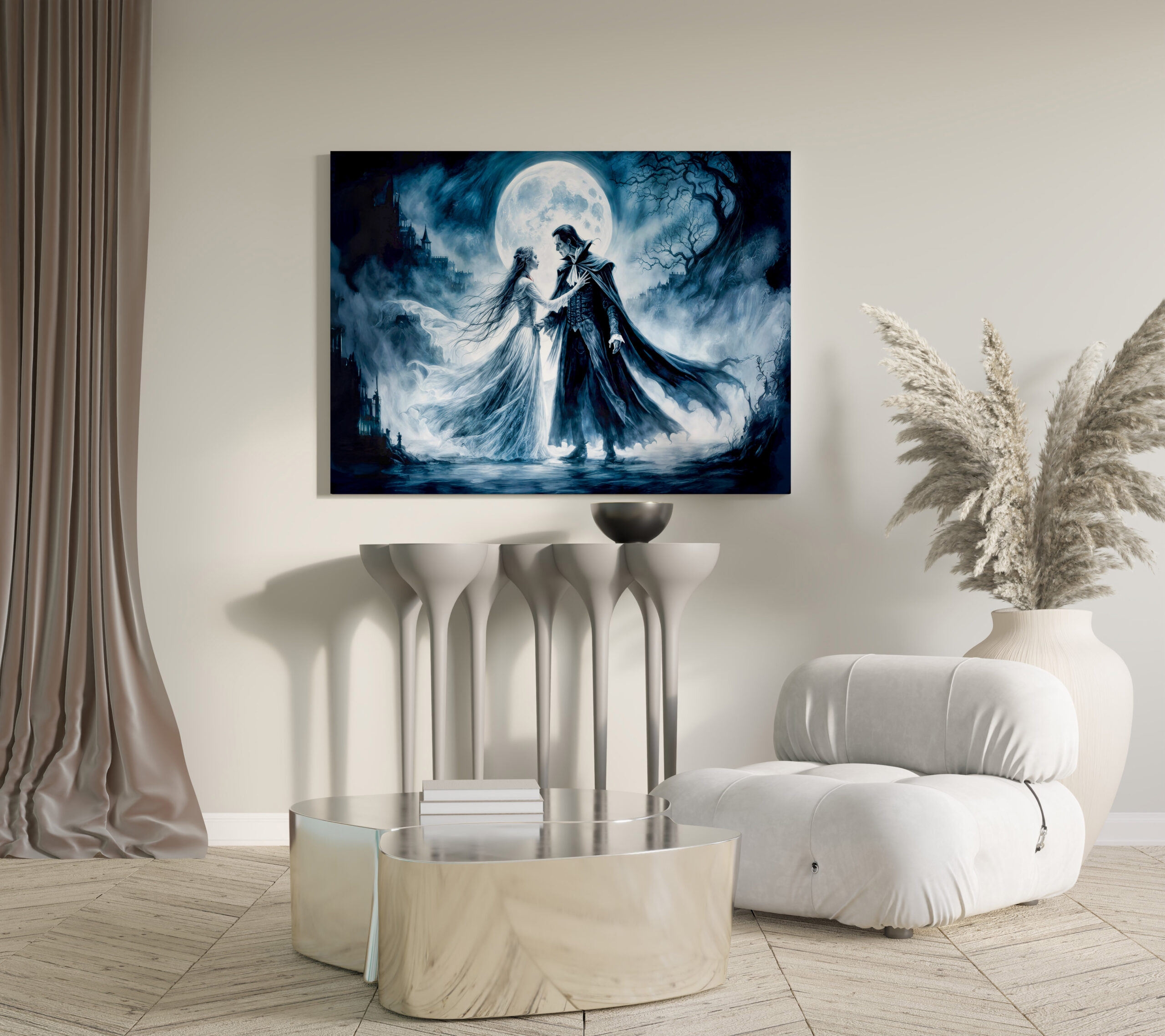 raxxa Canva: Vampire Love Under Moonlit Sky - immagine 3