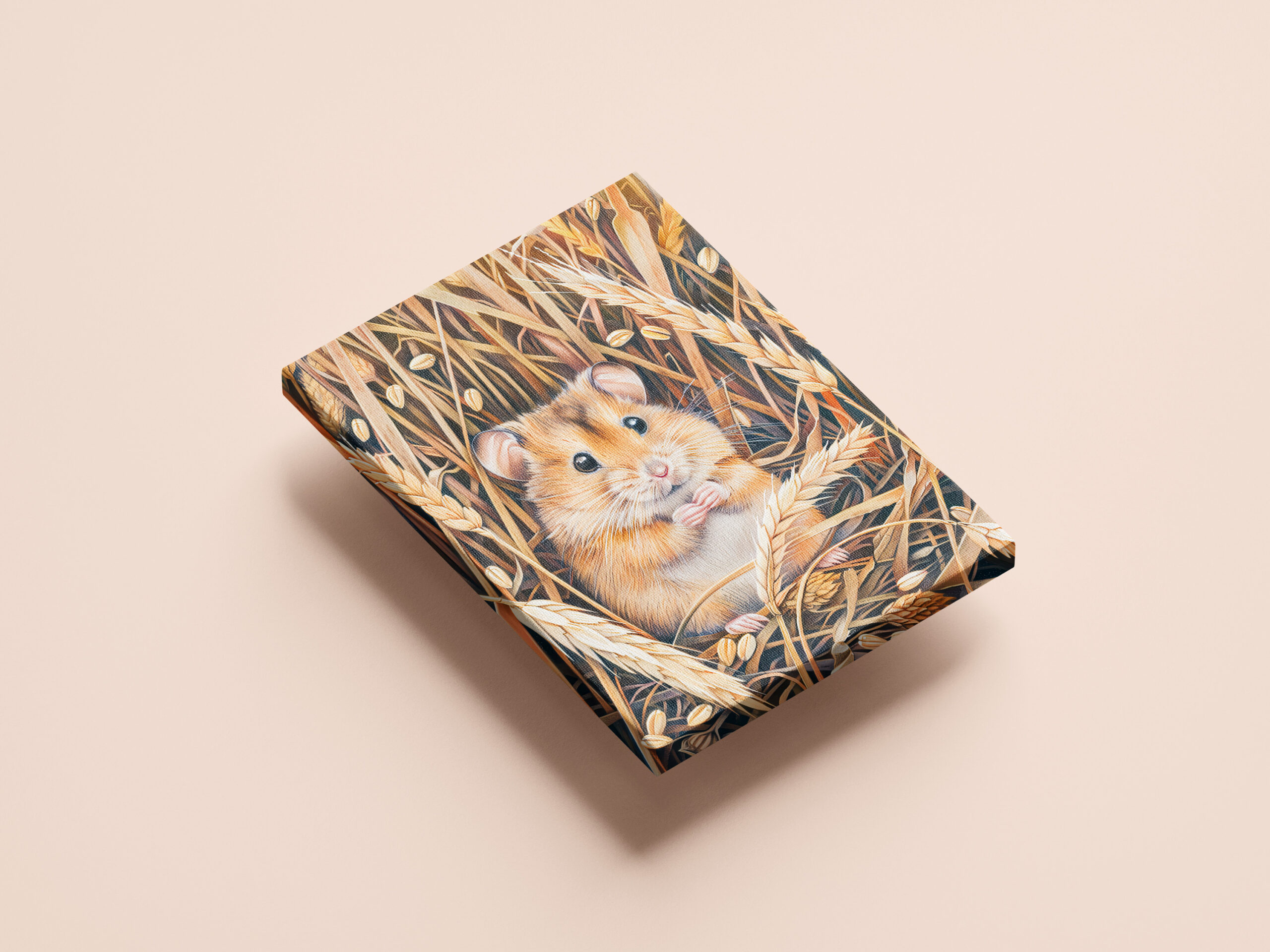 raxxa Canva: Field Hamster in Golden Grain – Bild 3