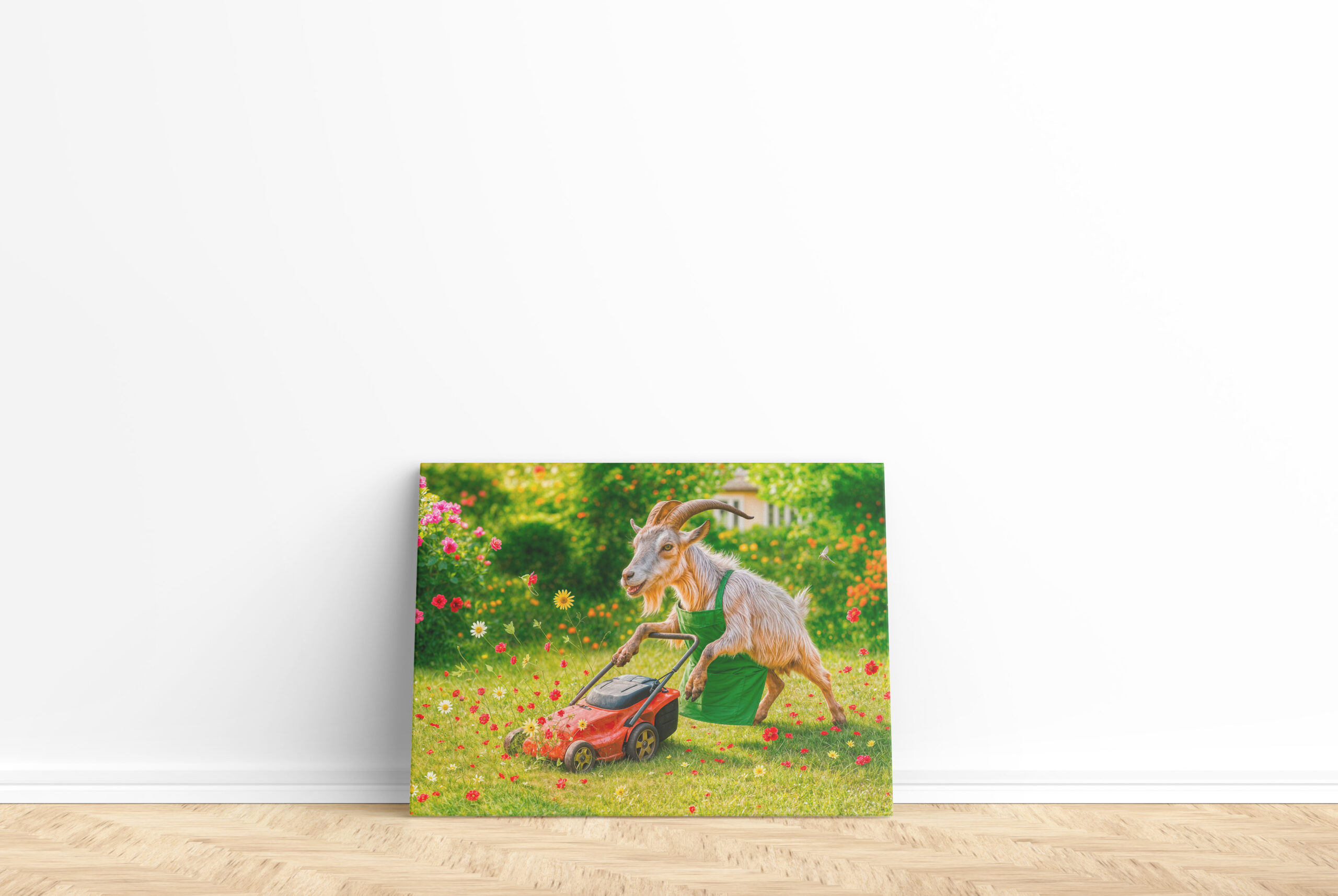 raxxa Canva: Goat Gardener Destroys Flower Garden – Image 2