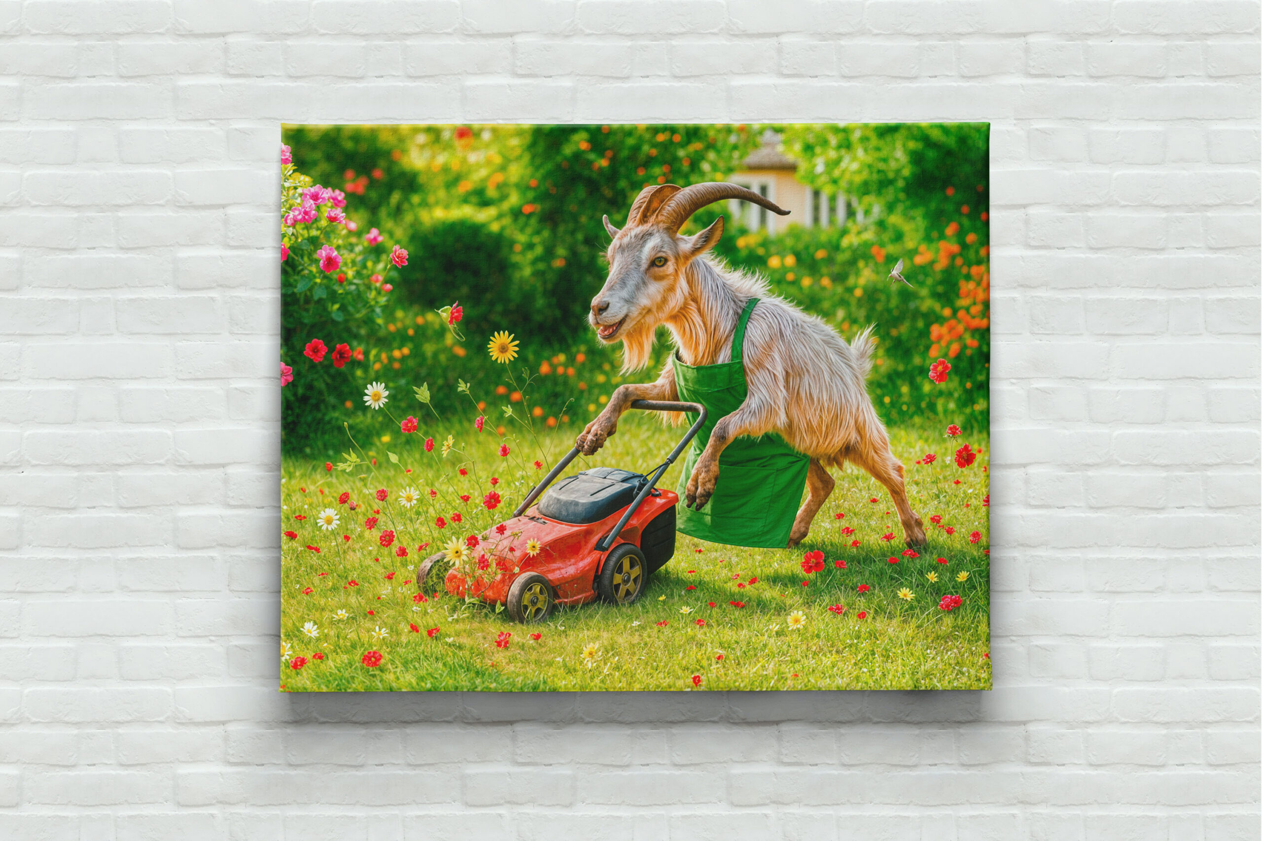 raxxa Canva: Goat Gardener Destroys Flower Garden – Image 3