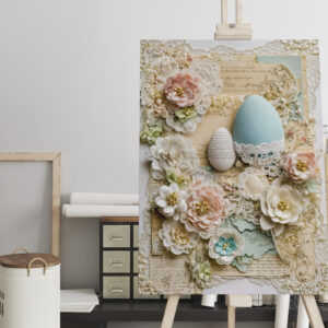 raxxa Canva: Easter Eggs with Flowers