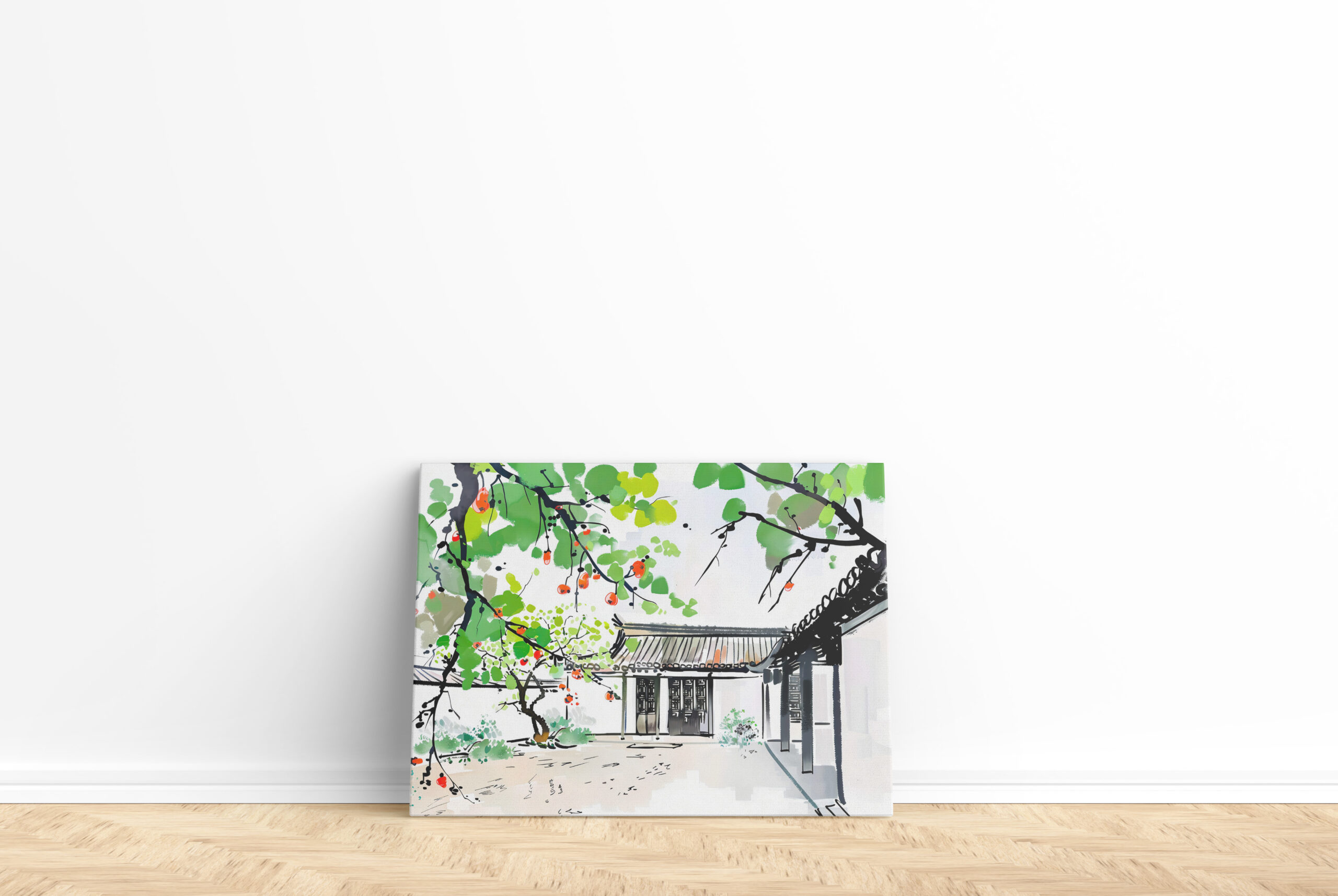 raxxa Canva: Traditional Courtyard of a Chinese House - Image 2