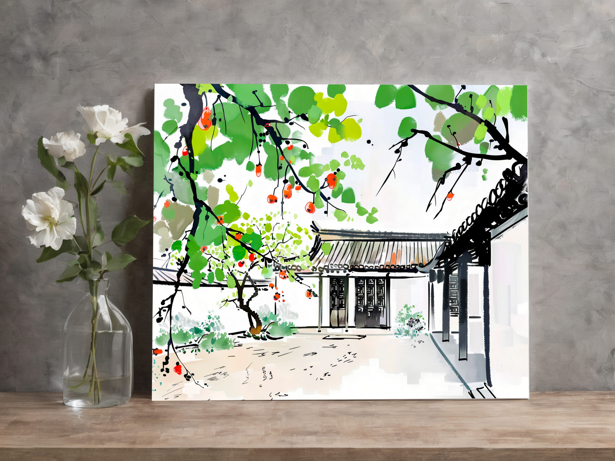 raxxa Canva: Traditional Courtyard of a Chinese House - Image 3