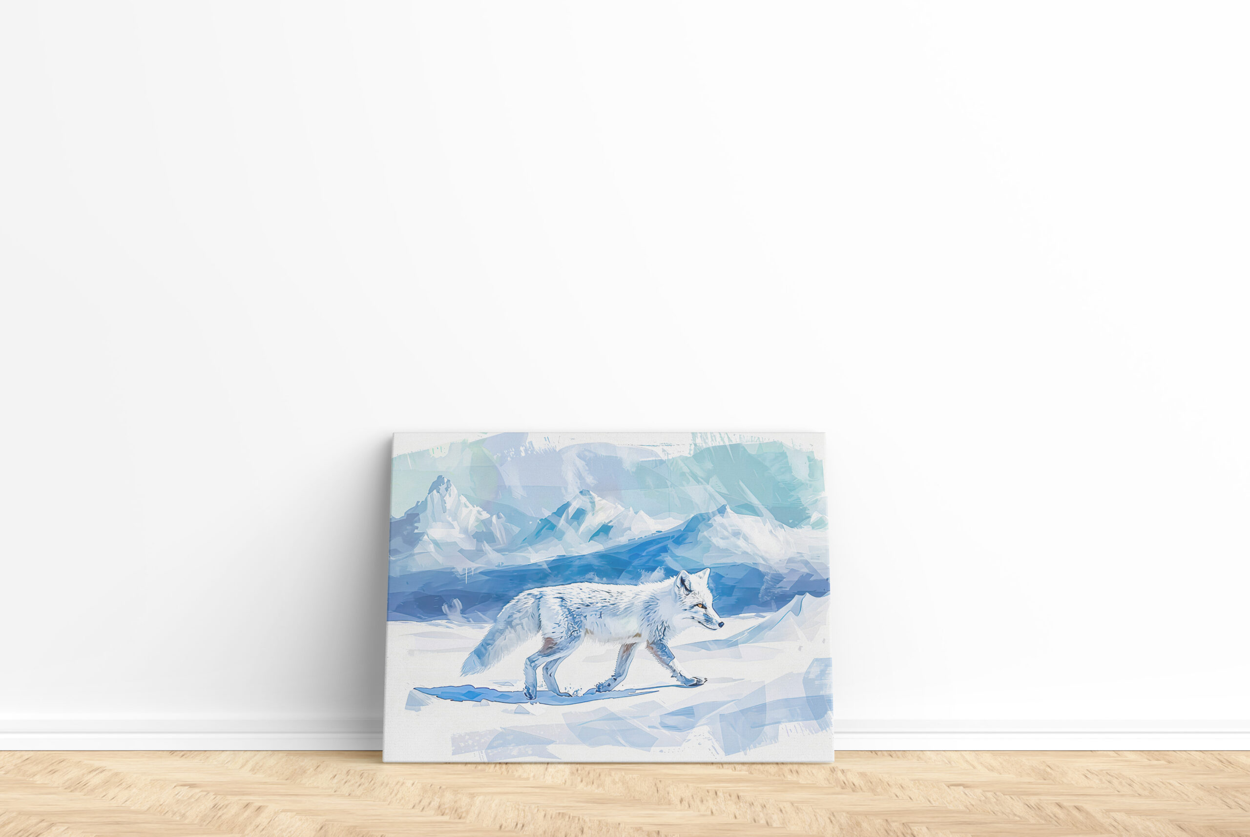raxxa Canva: Arctic Fox in Snowy Landscape - Image 2