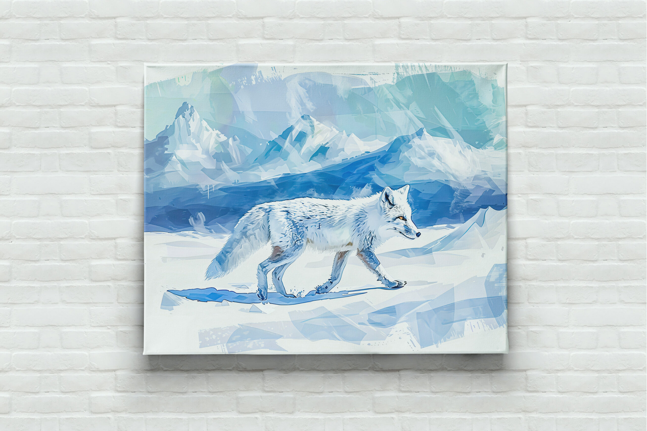 raxxa Canva: Arctic Fox in Snowy Landscape - Image 3