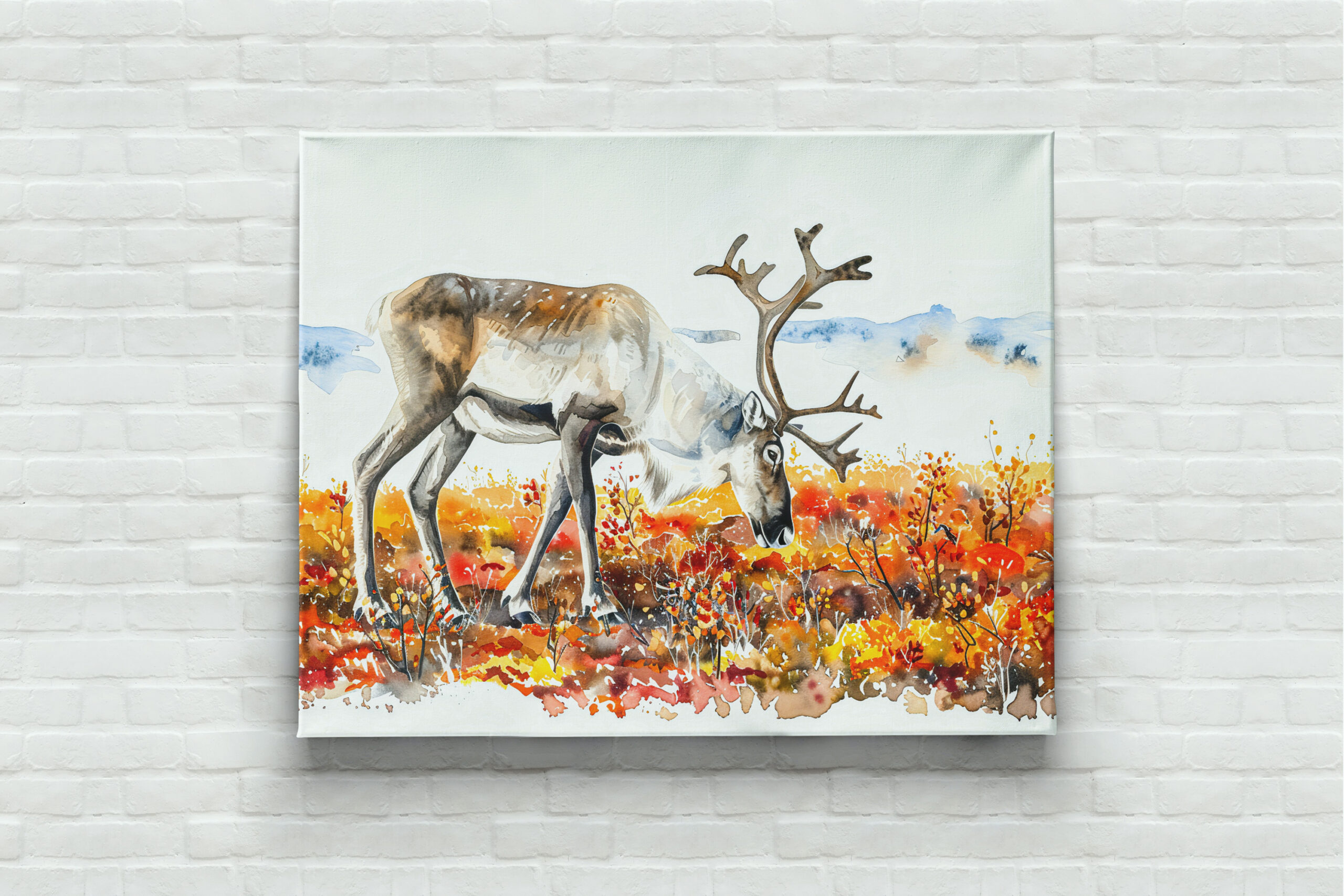 raxxa Canva: Reindeer in Autumn Tundra – Image 3