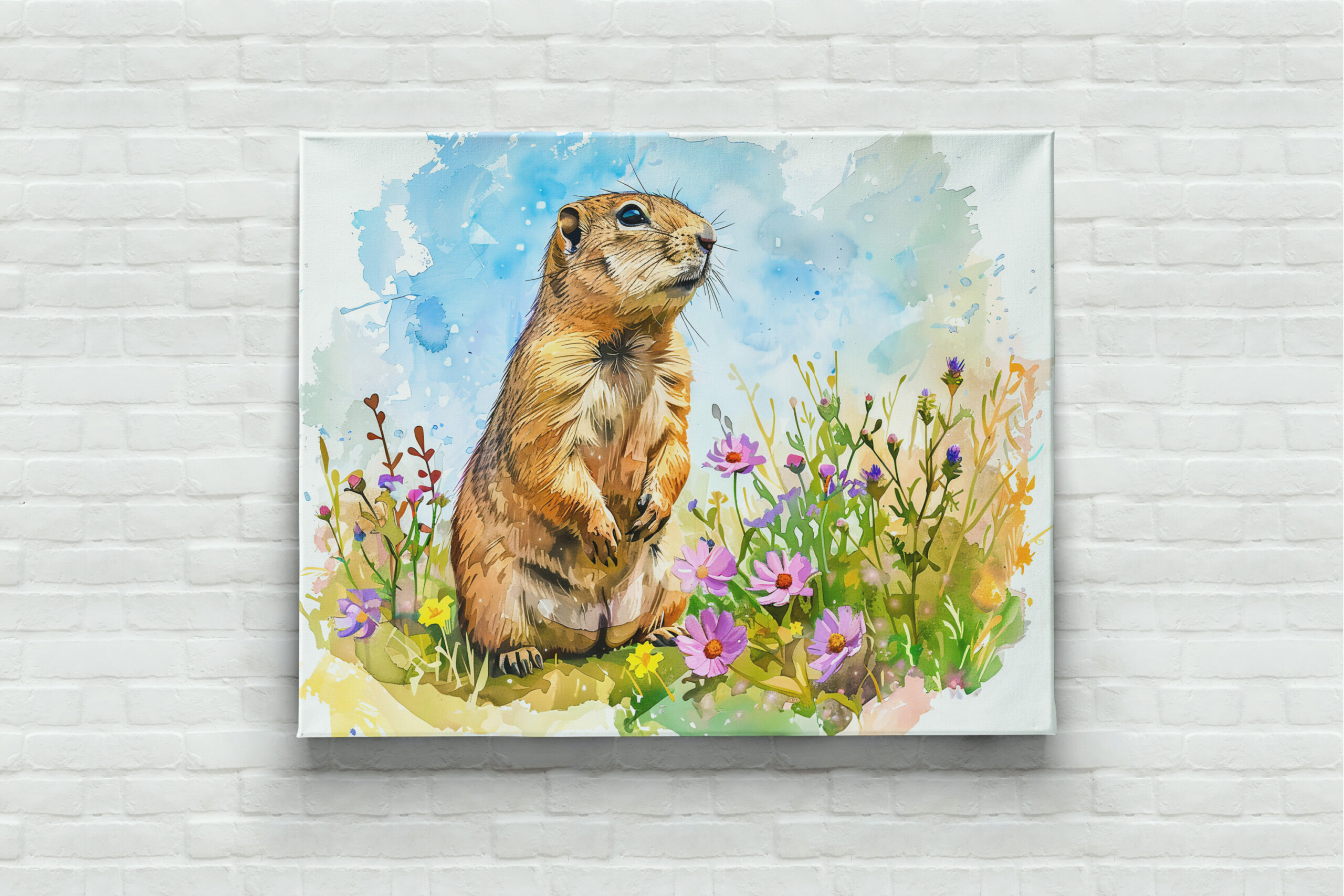 raxxa Canva: Arctic Ground Squirrel in Tundra Landscape – Bild 3