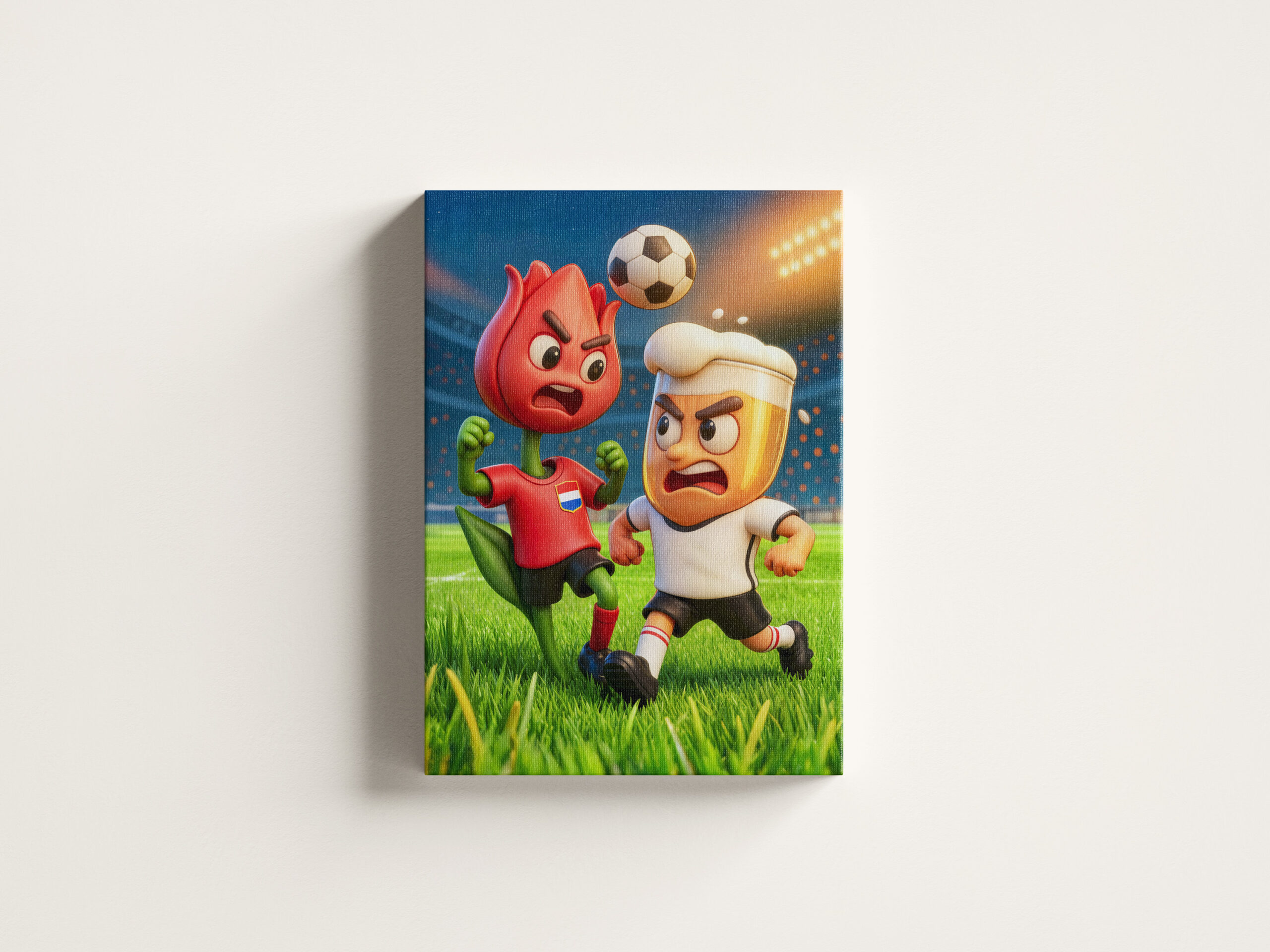 raxxa Canva: Dutch tulip versus German beer glass soccer duel – Bild 3