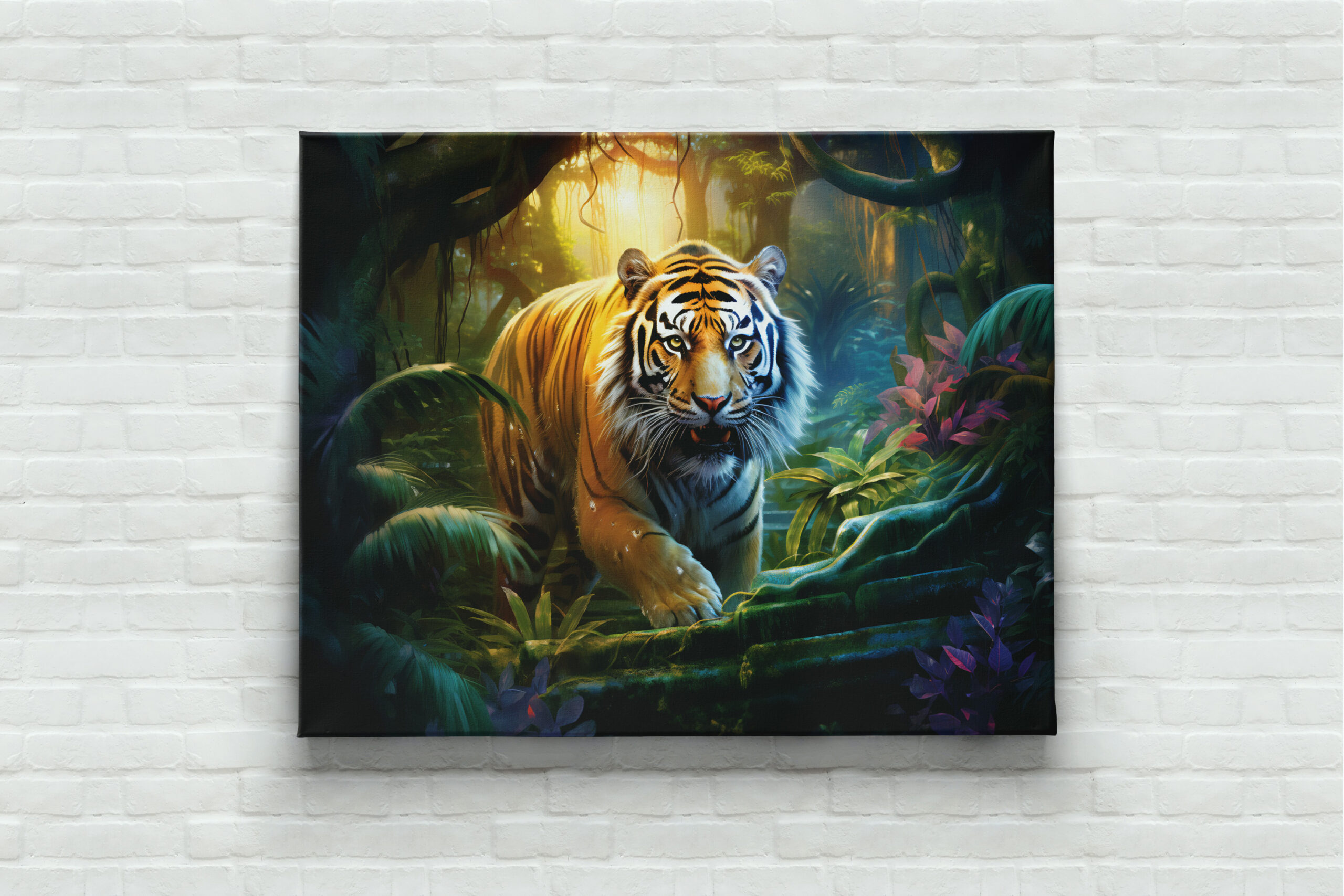 raxxa Canva: Majestic Tiger Chinese Zodiac Artistry – Image 3