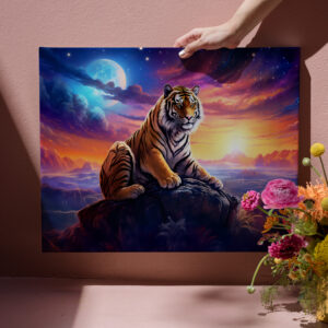 raxxa Canva: Majestic Tiger Chinese Zodiac Artistry