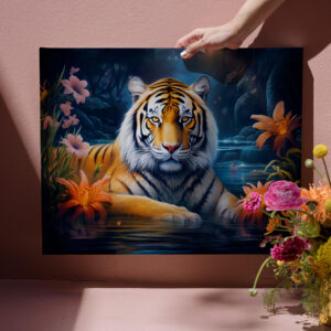 raxxa Canva: Majestic Tiger Chinese Zodiac Artistry