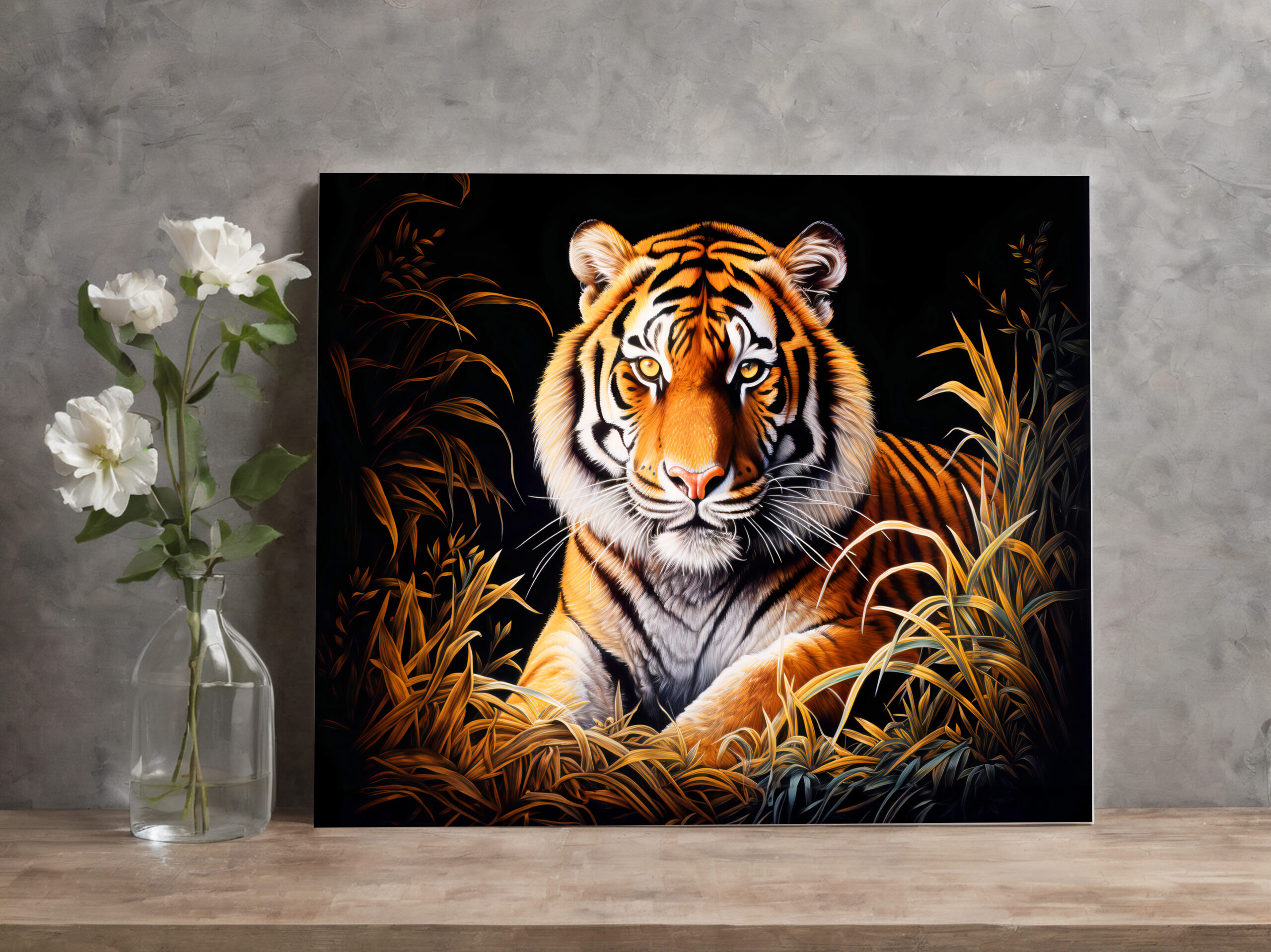 raxxa Canva: Majestic Tiger Chinese Zodiac Artistry - immagine 2