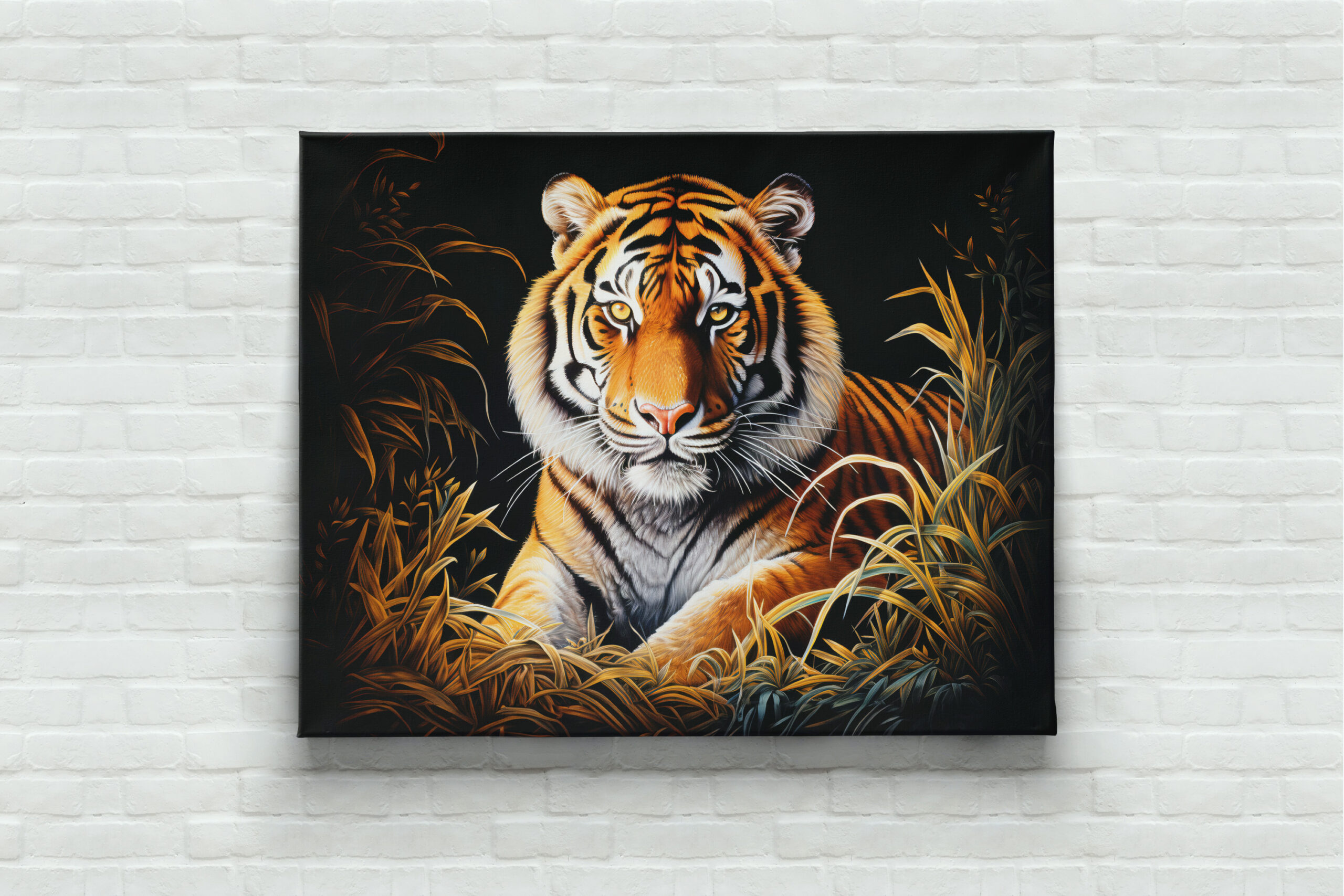 raxxa Canva: Majestic Tiger Chinese Zodiac Artistry - immagine 3