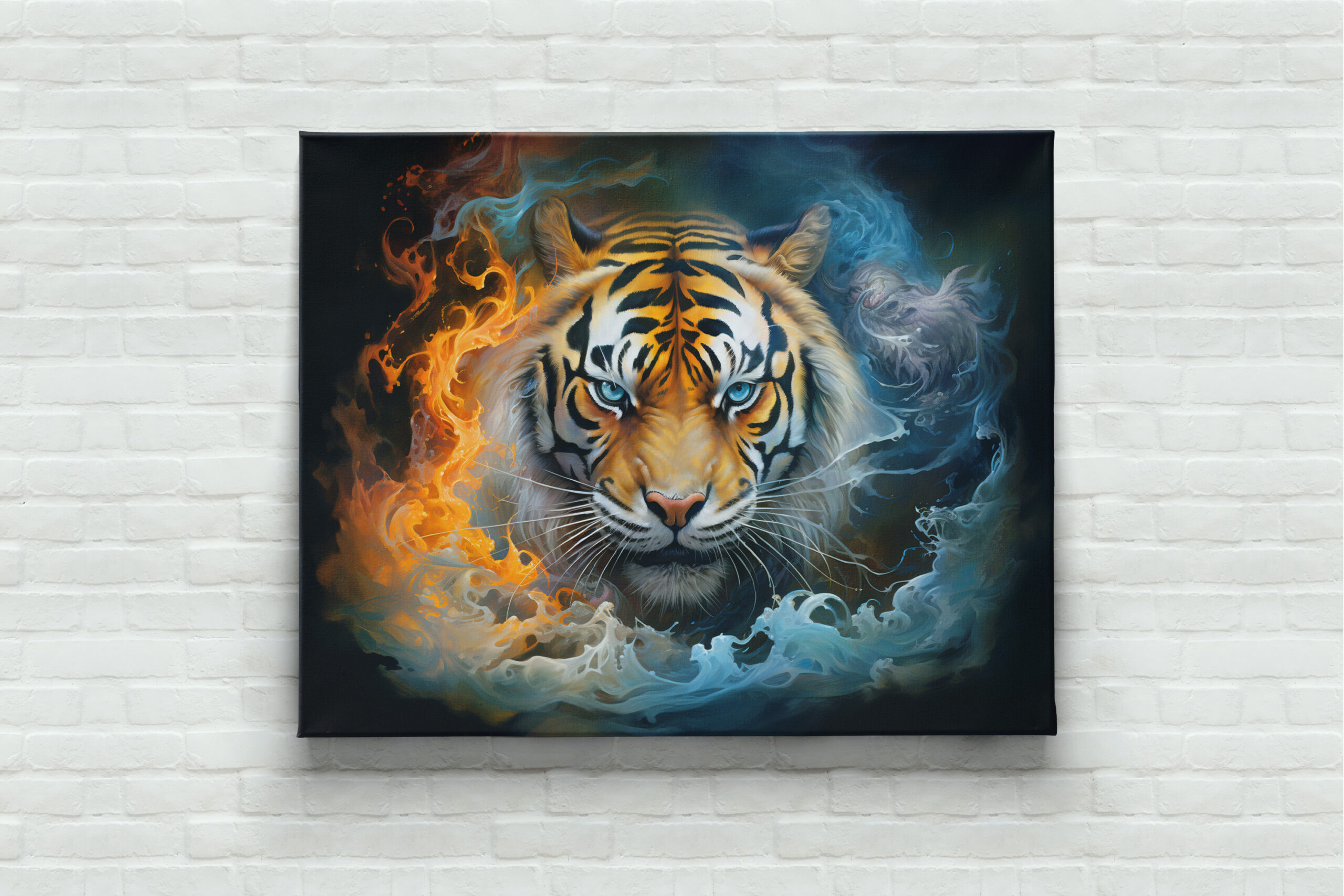 raxxa Canva: Majestic Tiger Chinese Zodiac Artistry – Image 2