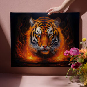 raxxa Canva: Majestic Tiger Chinese Zodiac Artistry