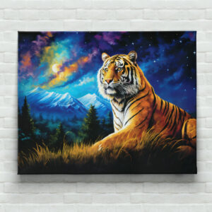 raxxa Canva: Majestic Tiger Chinese Zodiac Artistry
