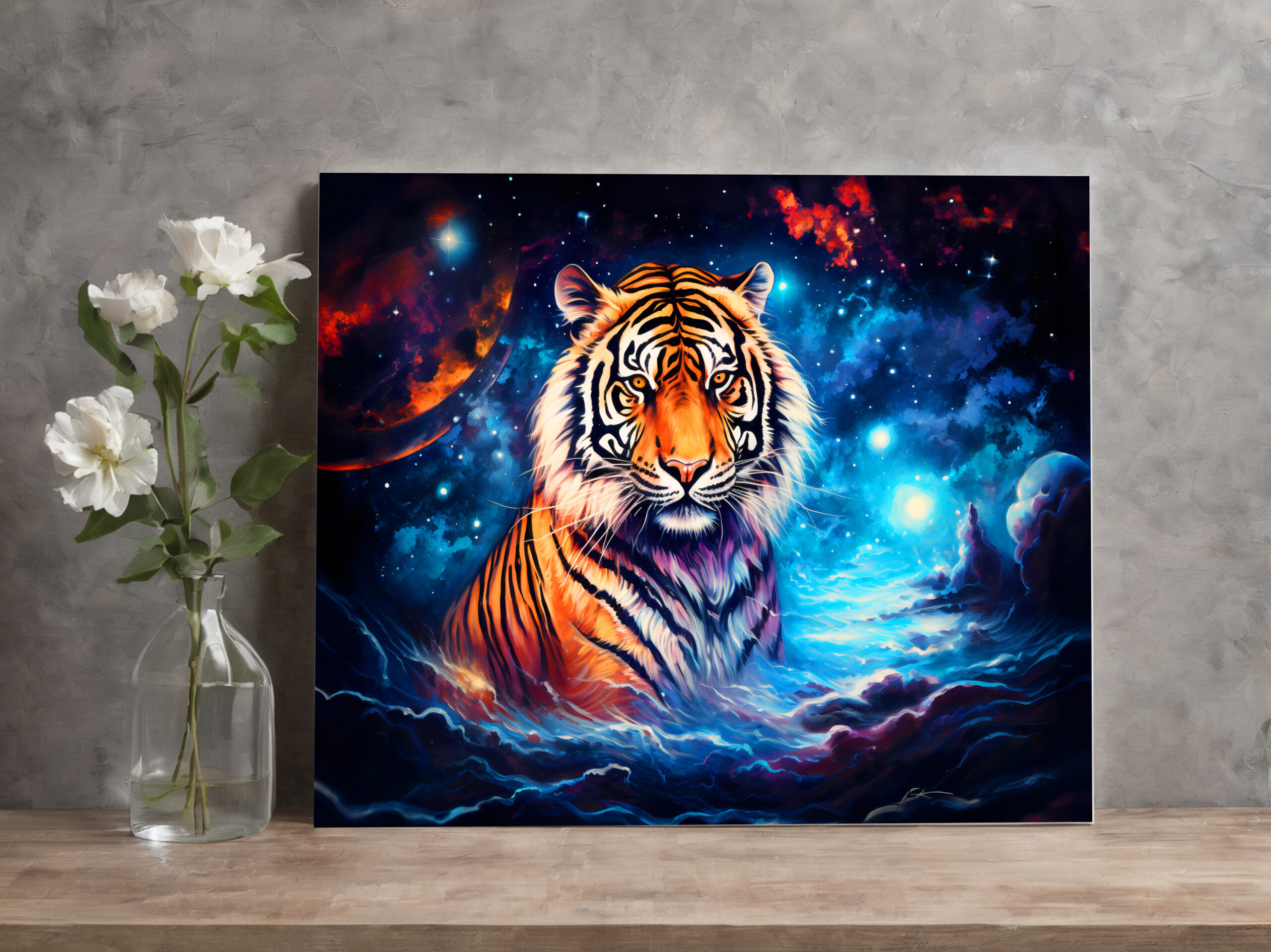 raxxa Canva: Majestic Tiger Chinese Zodiac Artistry – Image 2