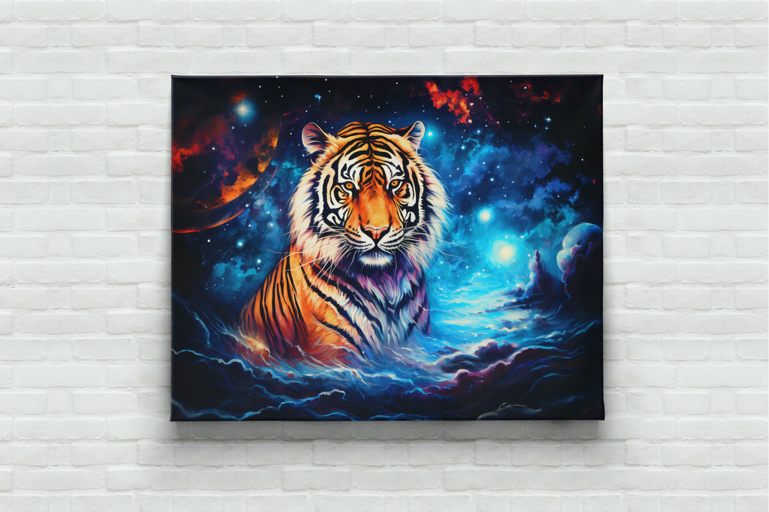 raxxa Canva: Majestic Tiger Chinese Zodiac Artistry