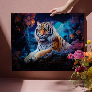 raxxa Canva: Majestic Tiger Chinese Zodiac Artistry