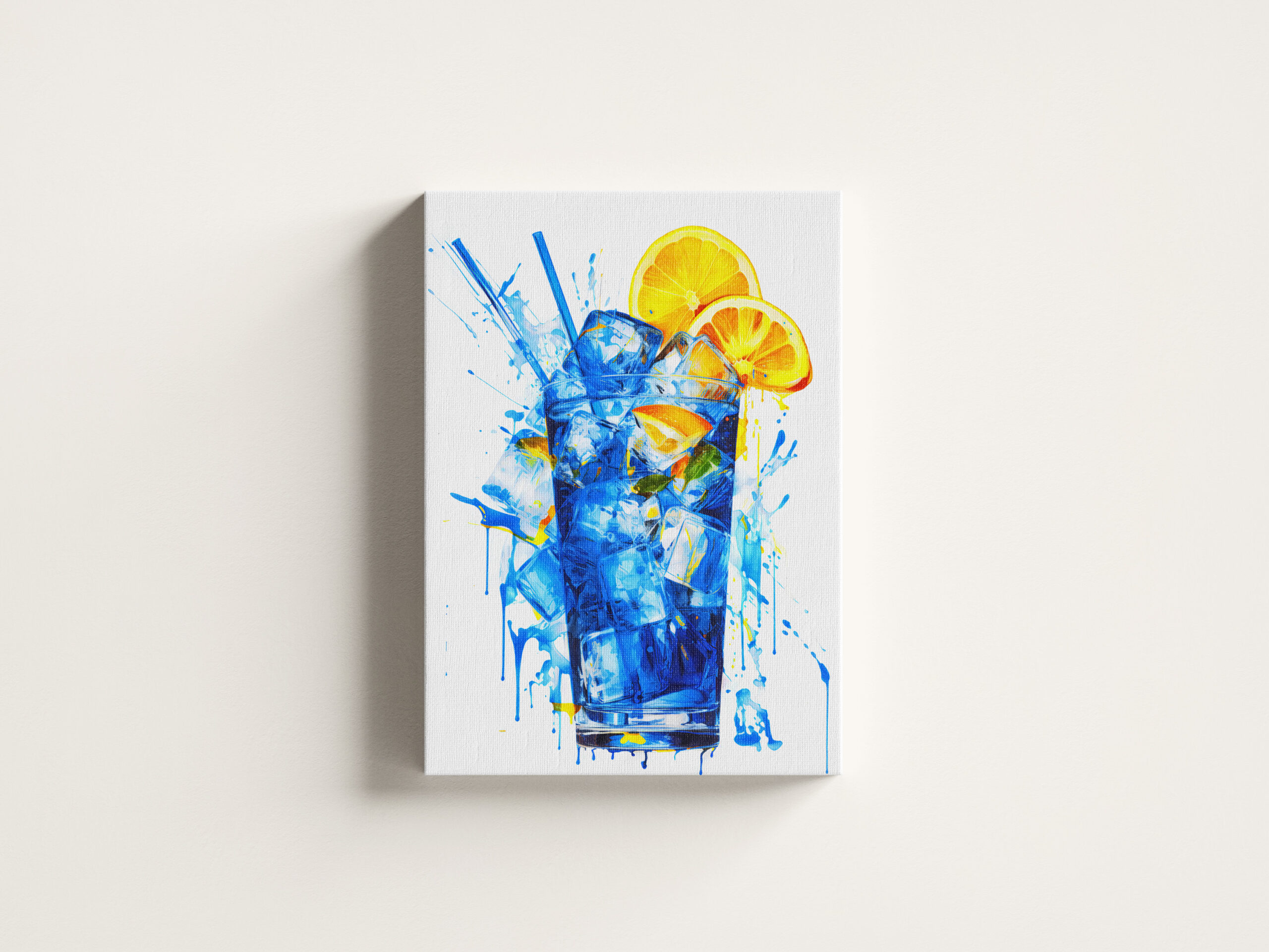 raxxa Canva: Chroma-Sips Abstractly Rendered Colorful Cocktails. – Image 3
