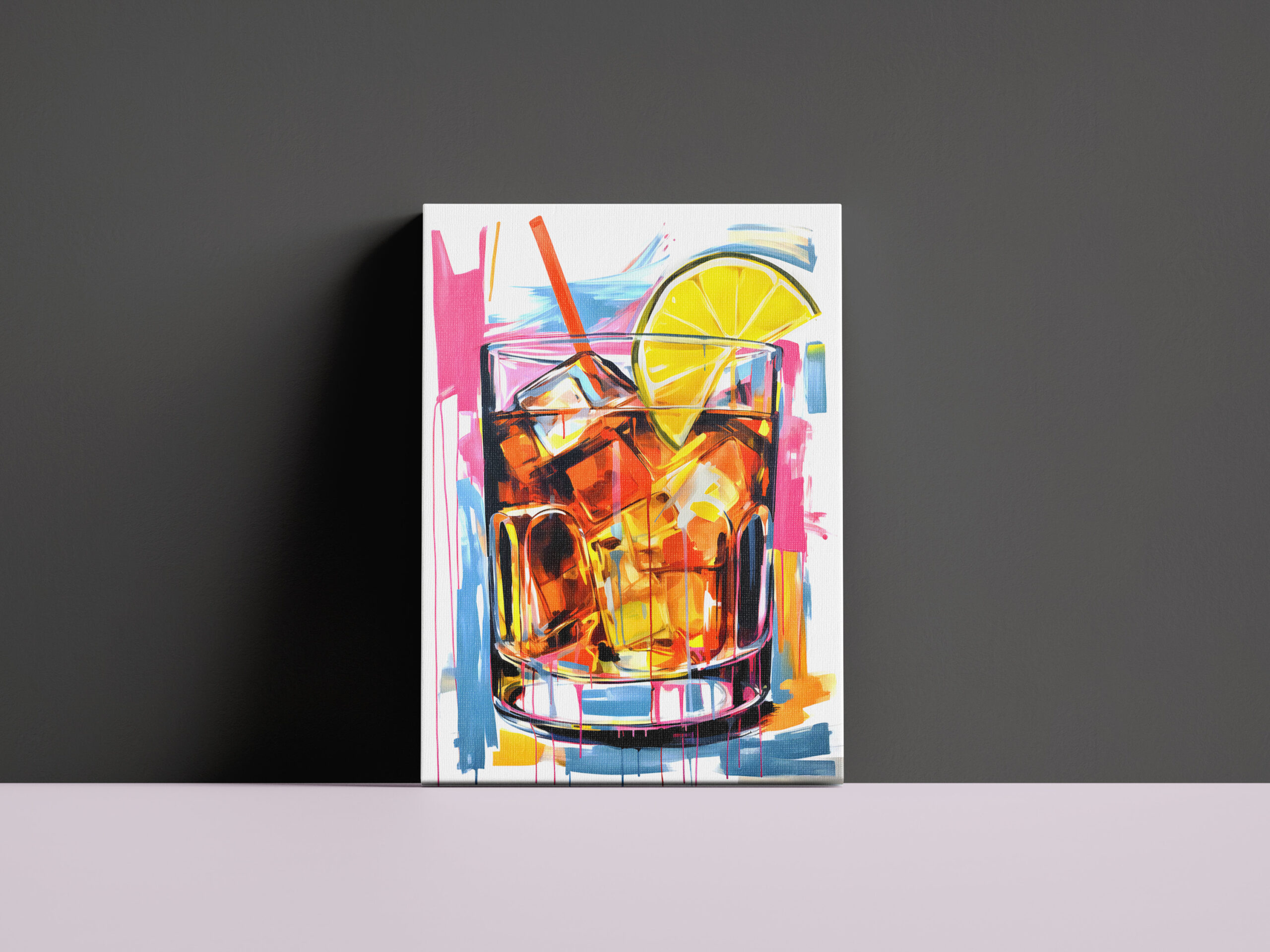 raxxa Canva: Canvas Cocktails Abstract Artistry Meets Mixology. - Image 2