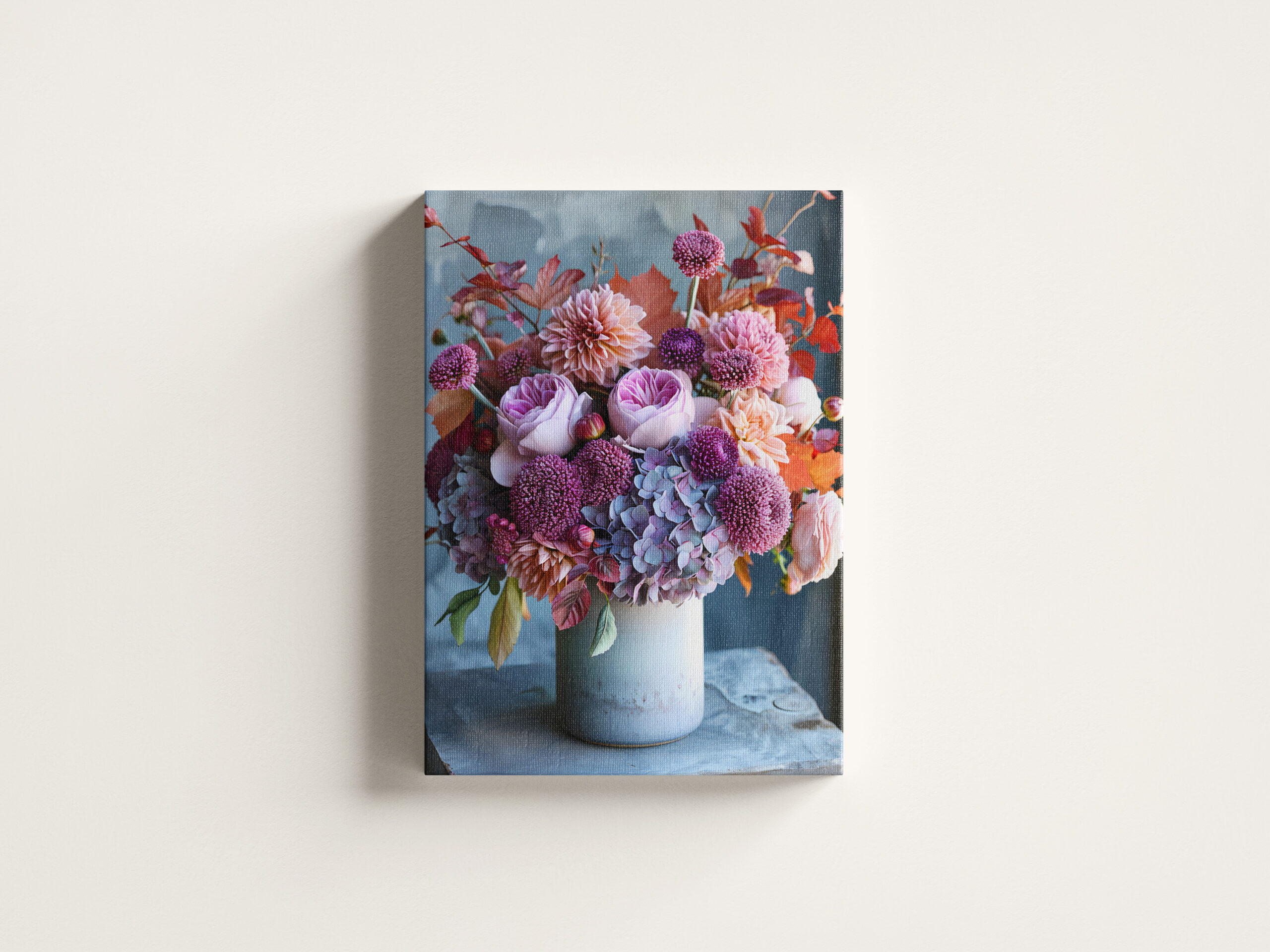 raxxa Canva: Colorful Summer Bouquet Still Life – Bild 3