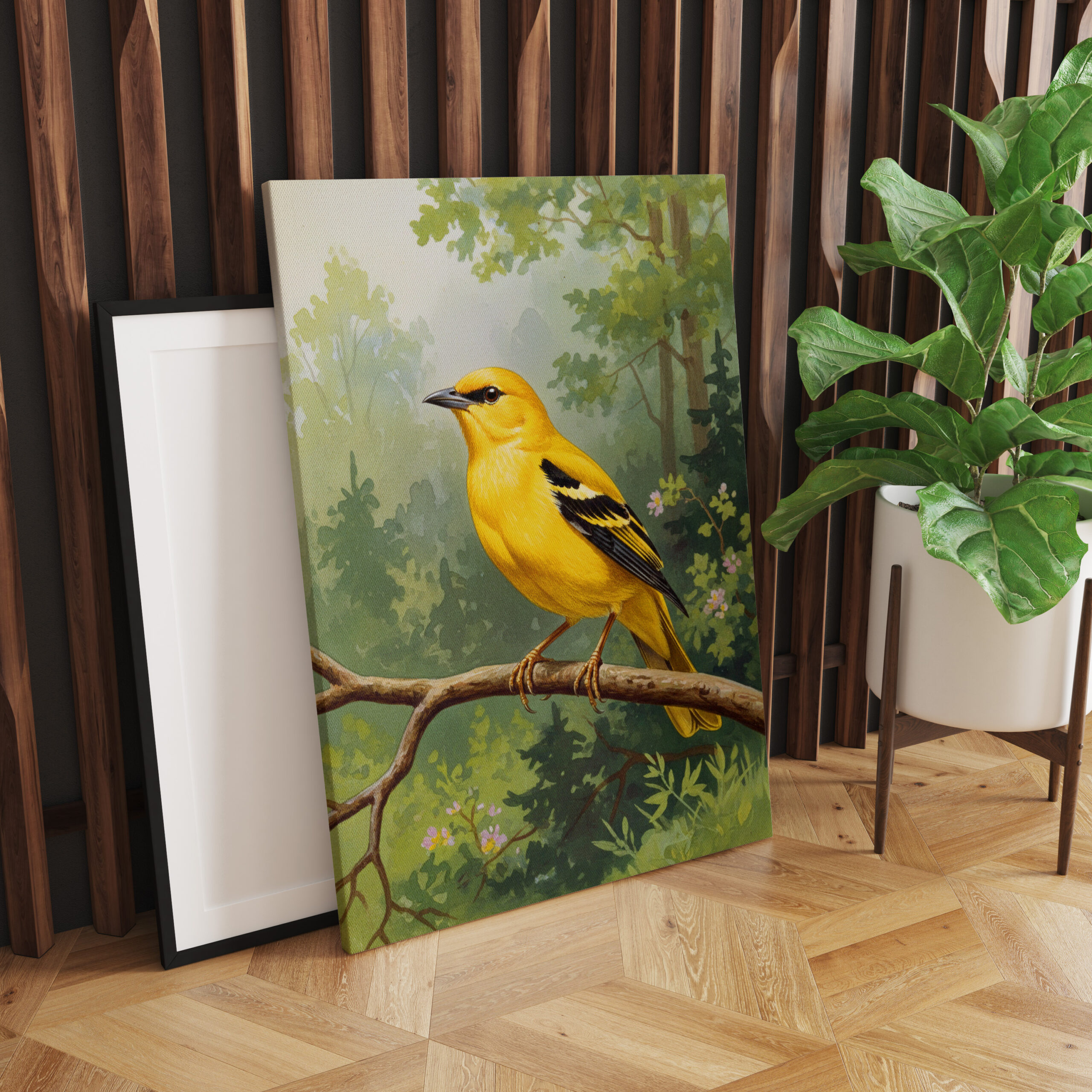raxxa Canva: Priol - europäischer Vogel