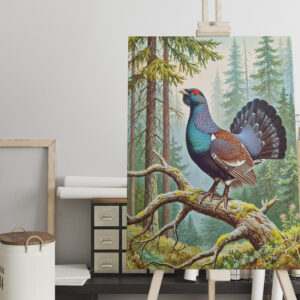 raxxa Canva: Auerhahn - europäischer Vogel