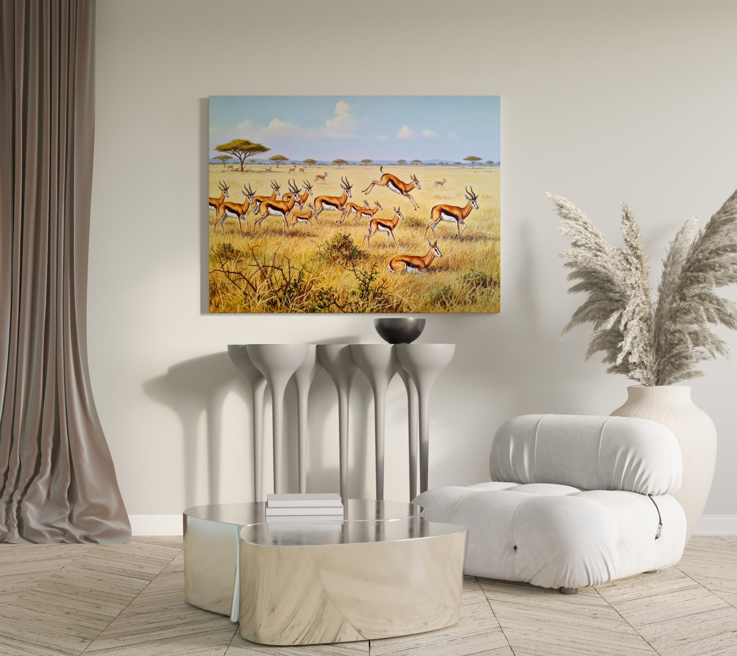 raxxa Canva: Springböcke in Afrika - Image 3