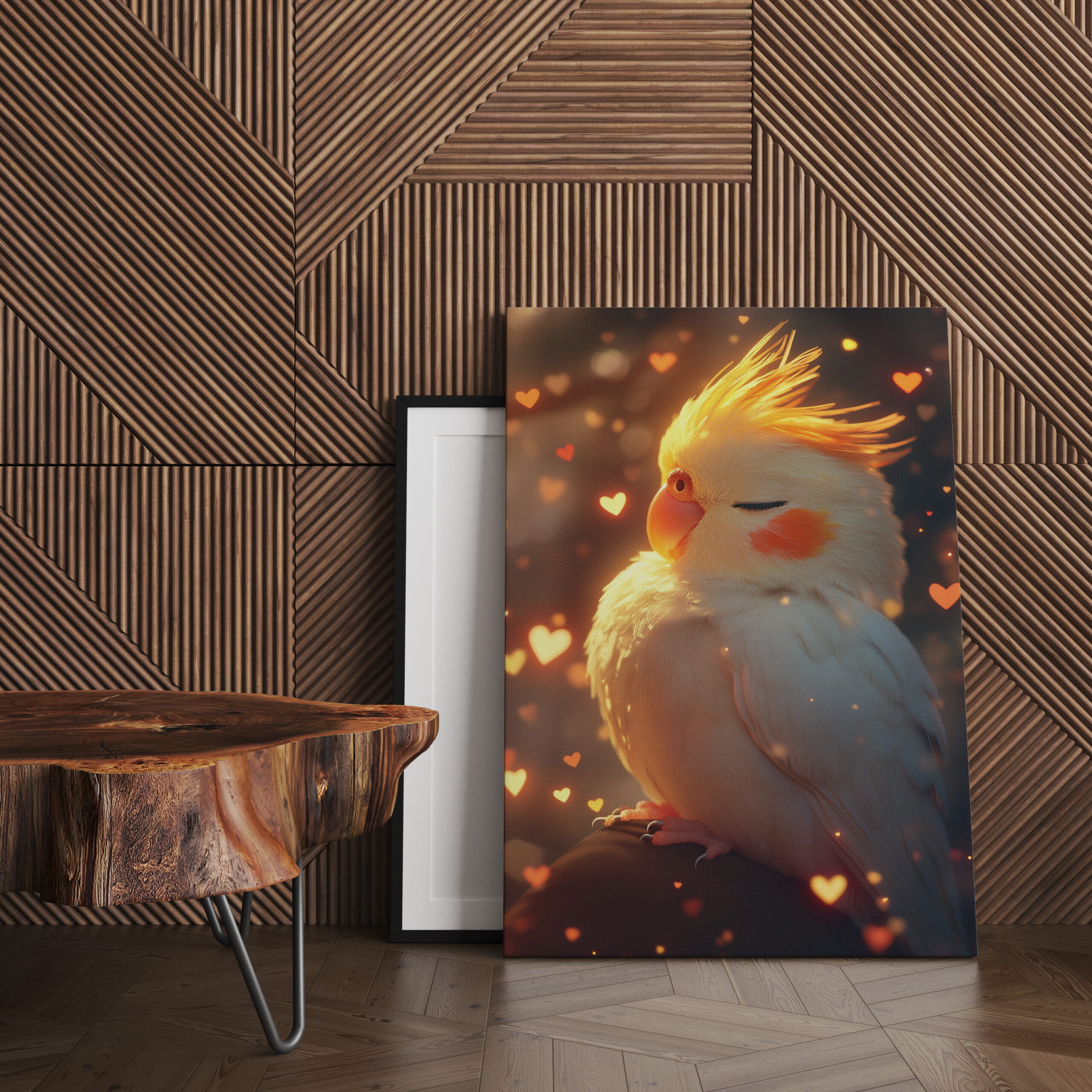 raxxa Canva: Niedlicher Nymphensittich im Traumland - immagine 3