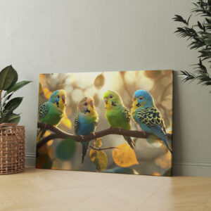 raxxa Canva: Wellensittich Meeting