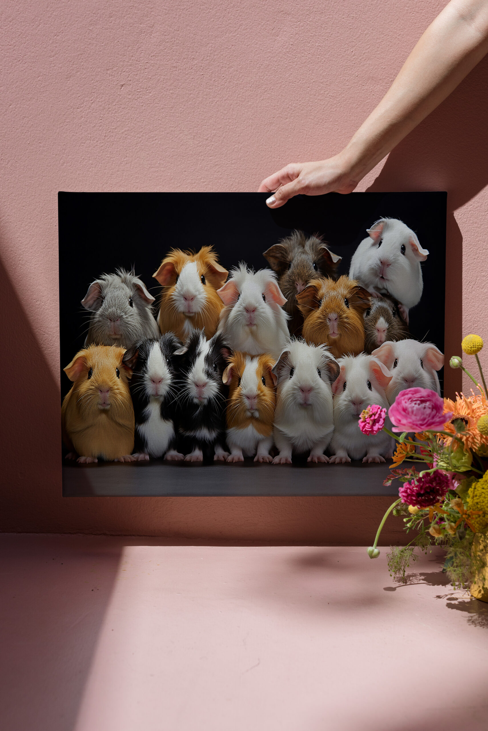 raxxa Canva: Gruppenbild mit fröhlichen Meerschweinchen – Bild 3