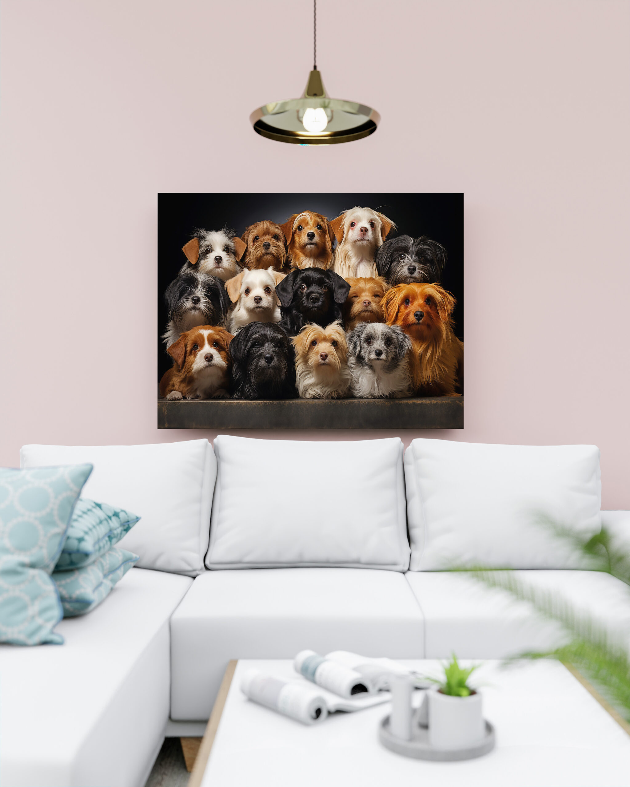 raxxa Canva: Gruppenbild mit neugierigen Hunden – Bild 3