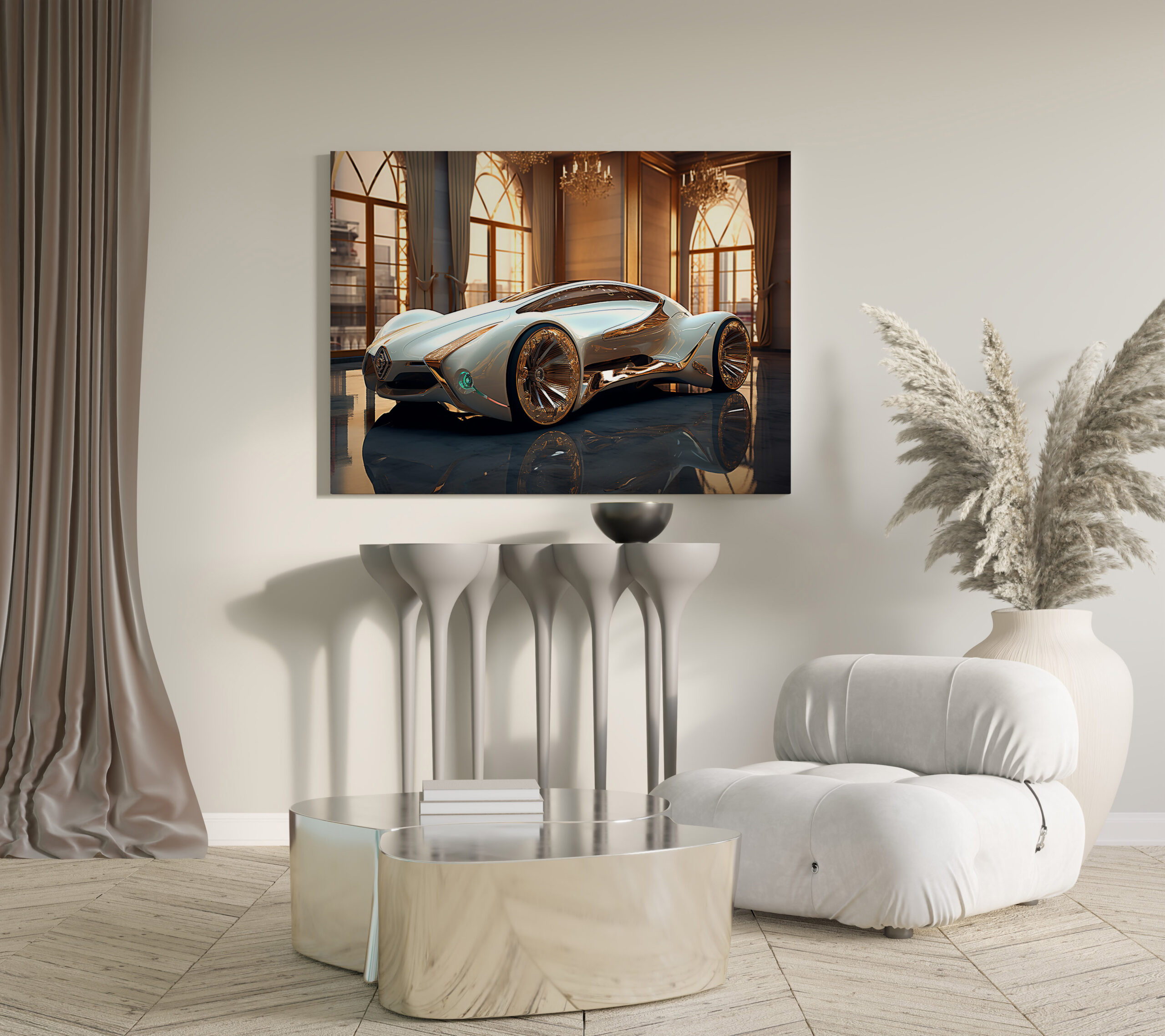 raxxa Canva: Futuristisches Auto eines Sammlers – Bild 3