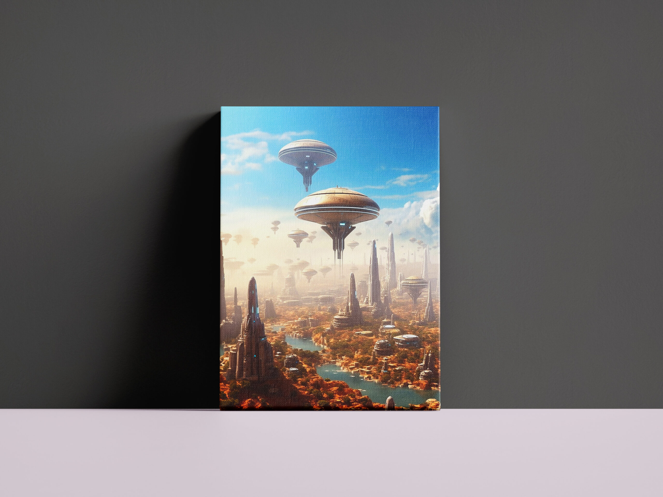 raxxa Canva: Raumstationen auf einem fremden Planeten – Image 2