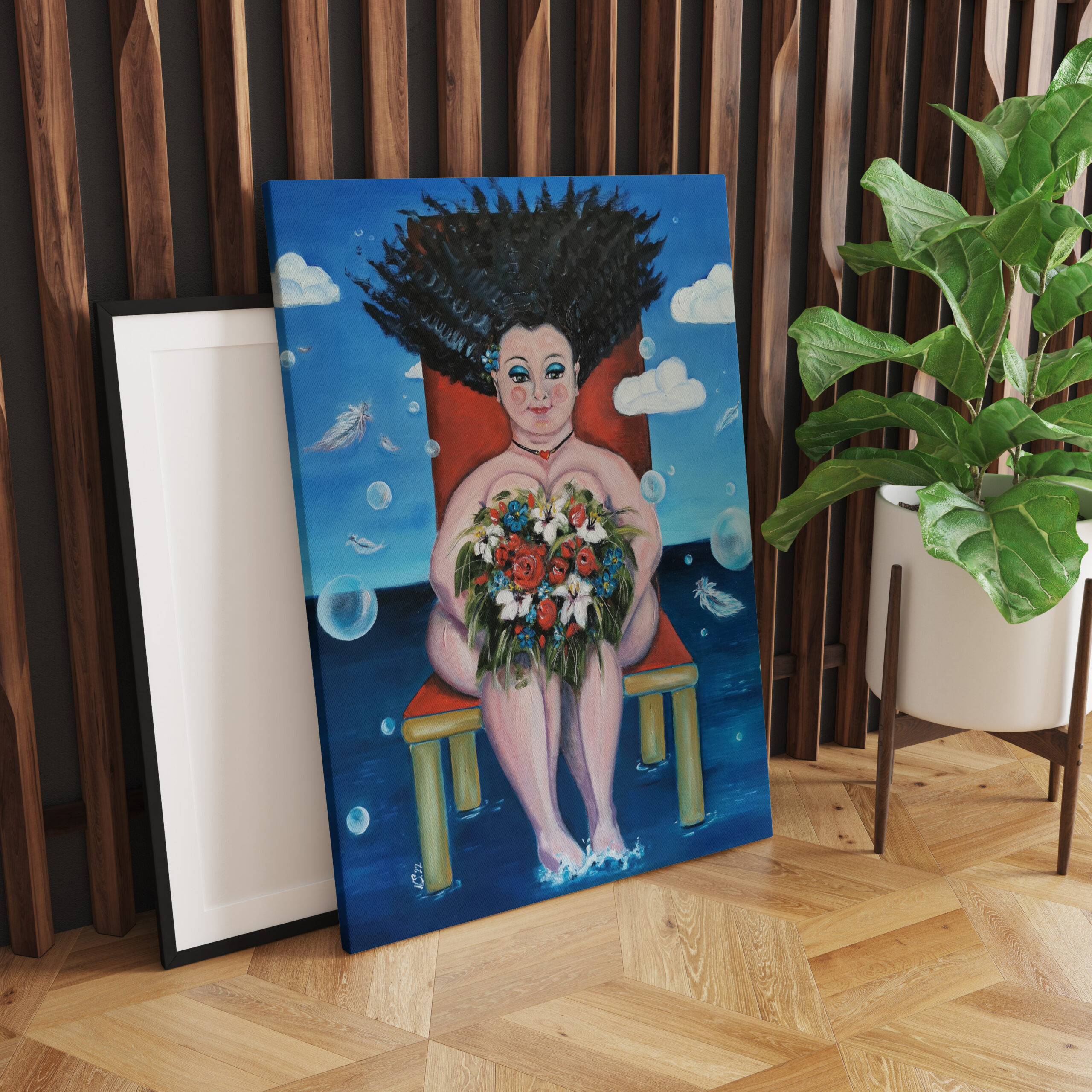 raxxa Canva: Entrückt a. d. Reihe WeibsBild