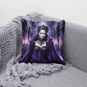Kissen: Vampire Queen in Gothic Castle