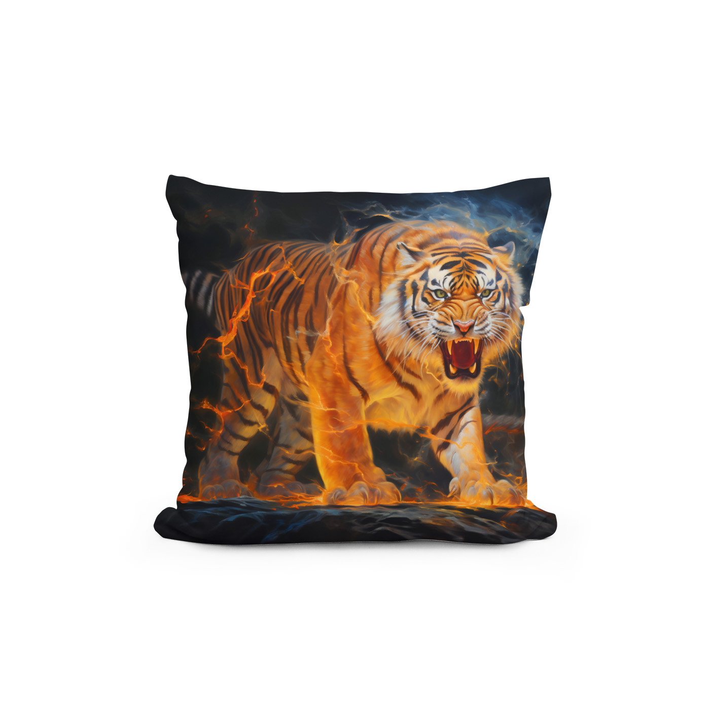 Kissen: Majestic Tiger Chinese Zodiac Artistry - immagine 2